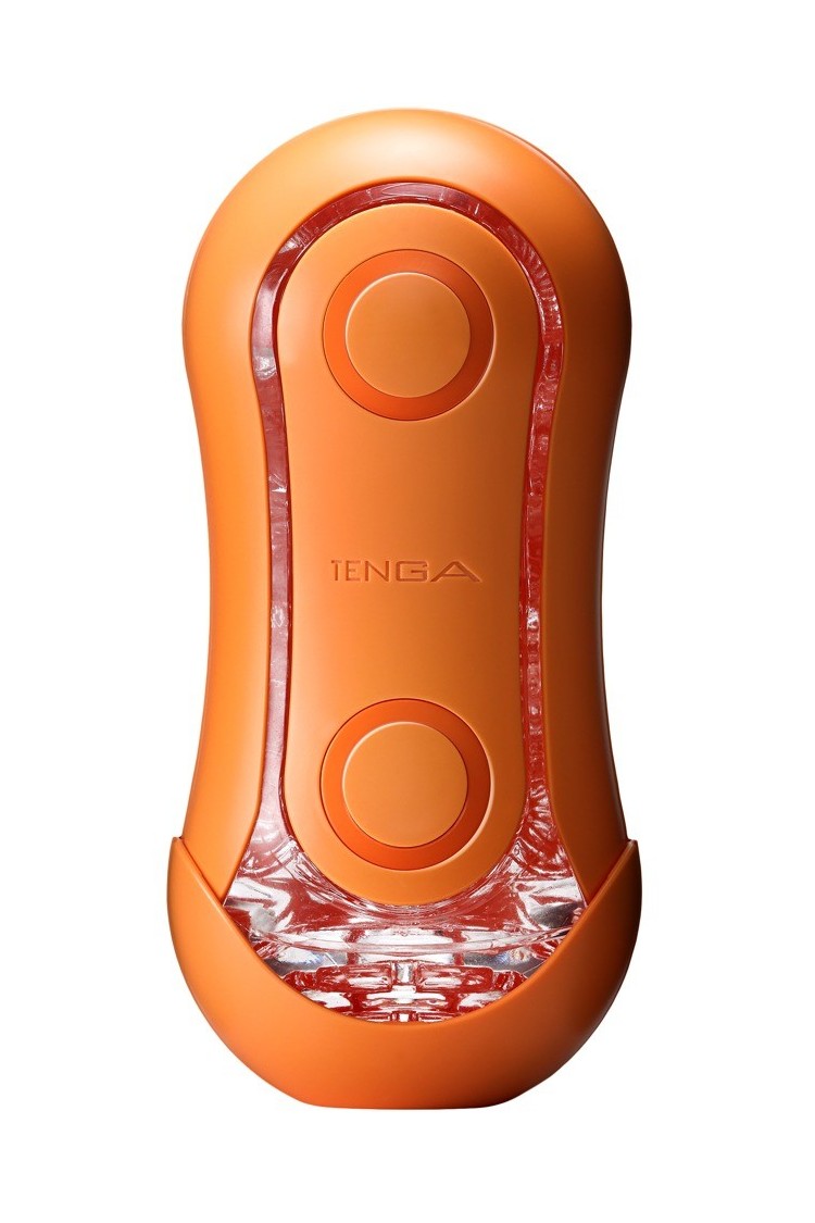 Masturbator Flip Orb Sunset Orange Tenga