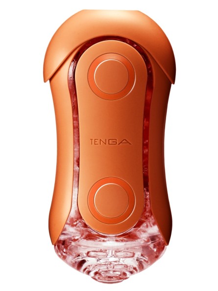 Masturbator Flip Orb Sunset Orange Tenga