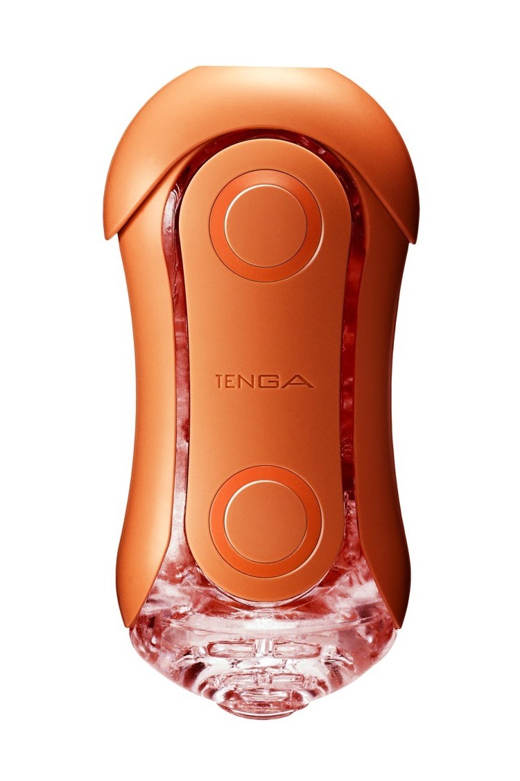 Masturbator Flip Orb Sunset Orange Tenga