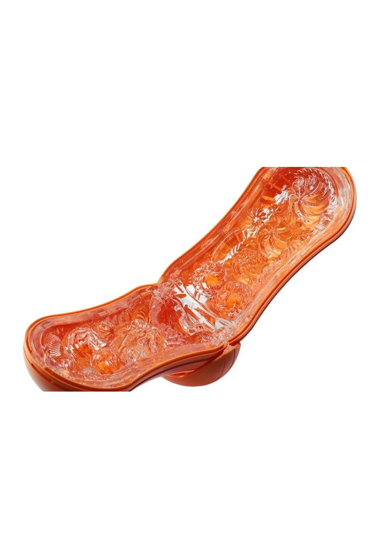 Masturbator Flip Orb Sunset Orange Tenga