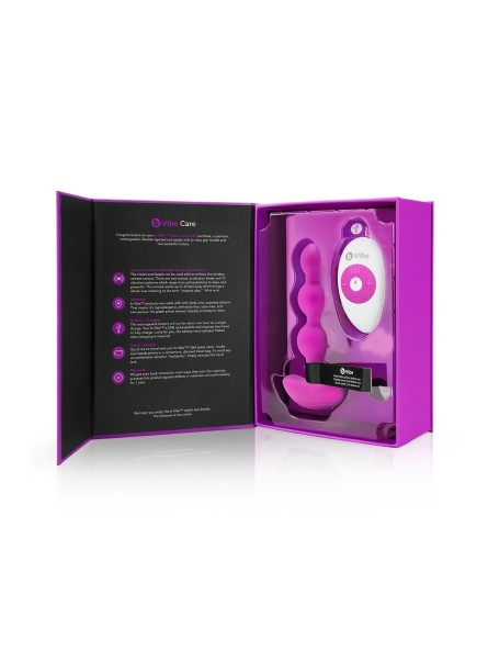 Koraliki analne Triplet Anal Beads Fuchsia b-Vibe