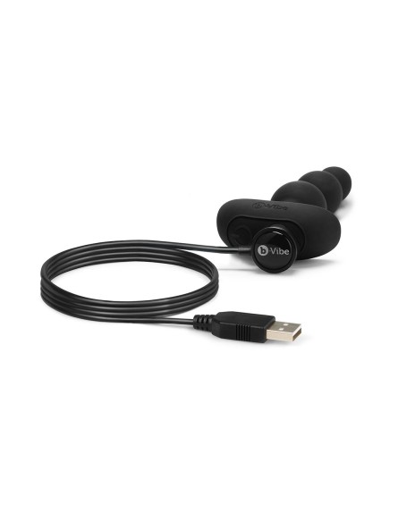 Koraliki analne Triplet Anal Beads Black b-Vibe