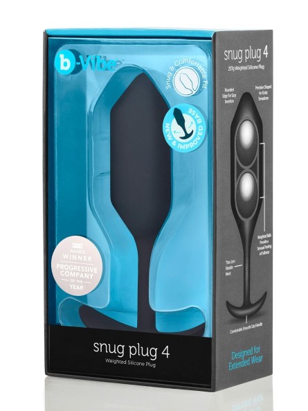 Korek analny Snug Plug 4 Black b-Vibe