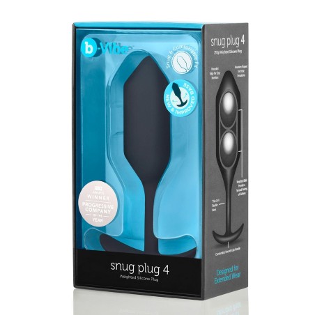 Korek analny Snug Plug 4 Black b-Vibe
