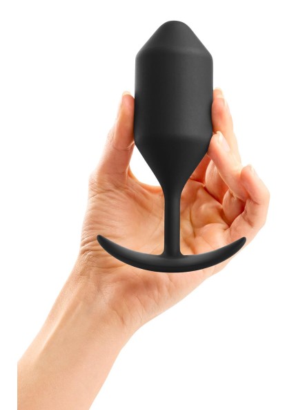 Korek analny Snug Plug 4 Black b-Vibe