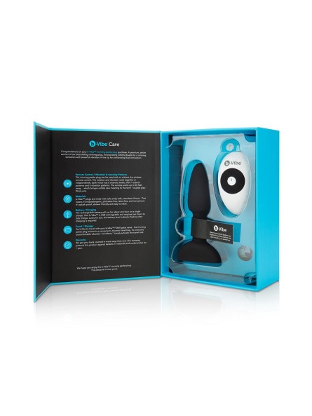 Korek analny Rimming Petite Black b-Vibe