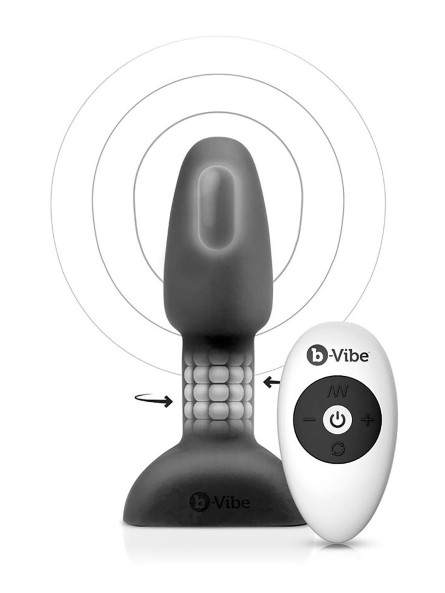Korek analny Rimming Petite Black b-Vibe