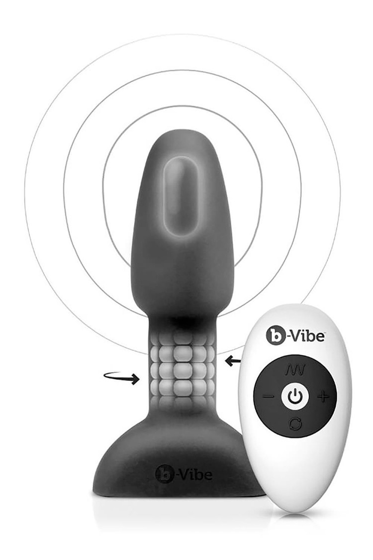 Korek analny Rimming Petite Black b-Vibe
