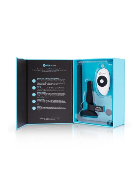 Korek analny Novice Plug Black b-Vibe