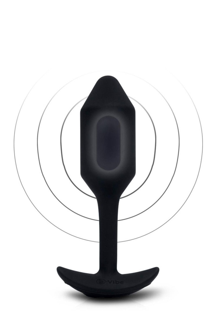 Korek analny Vibrating Snug Plug 2 Black b-Vibe