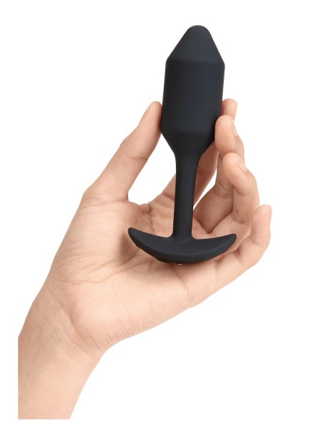 Korek analny Vibrating Snug Plug 2 Black b-Vibe