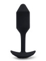 Korek analny Vibrating Snug Plug 2 Black b-Vibe