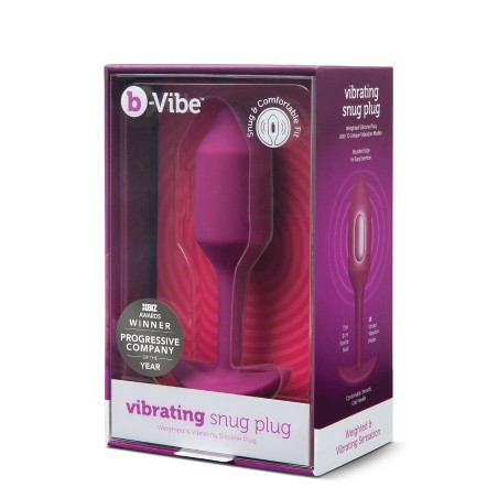Korek analny Vibrating Snug Plug 2 Rose b-Vibe