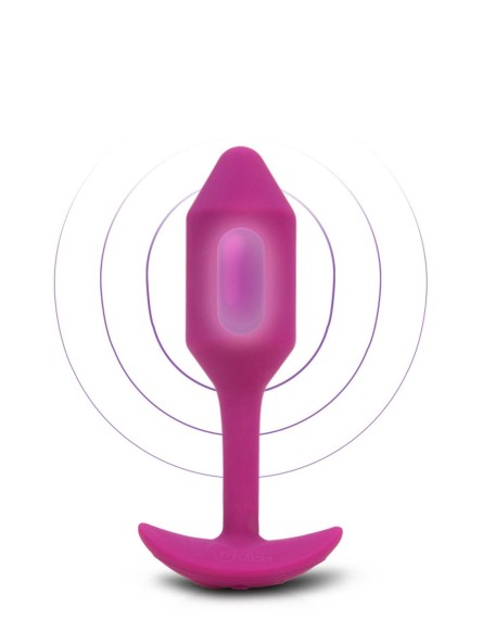 Korek analny Vibrating Snug Plug 2 Rose b-Vibe