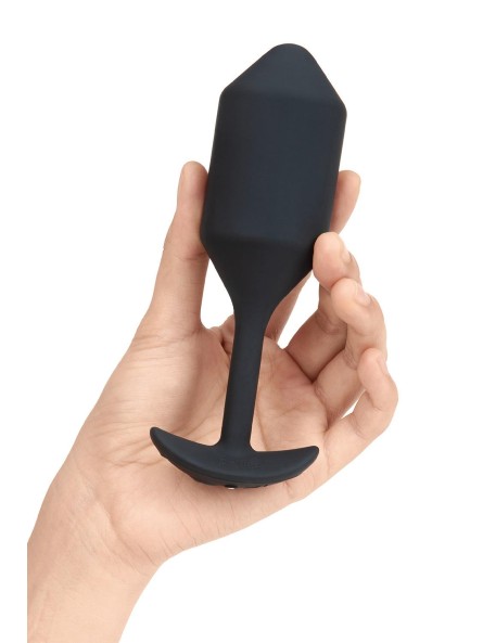 Korek analny Vibrating Snug Plug 4 Black b-Vibe