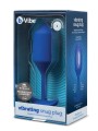 Korek analny Vibrating Snug Plug 4 Navy b-Vibe