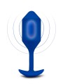 Korek analny Vibrating Snug Plug 4 Navy b-Vibe