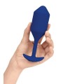 Korek analny Vibrating Snug Plug 4 Navy b-Vibe