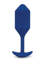Korek analny Vibrating Snug Plug 4 Navy b-Vibe
