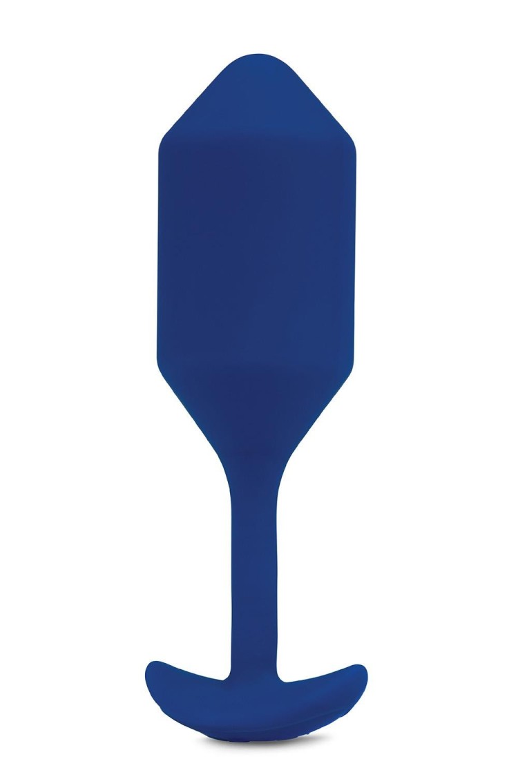 Korek analny Vibrating Snug Plug 4 Navy b-Vibe