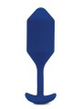 Korek analny Vibrating Snug Plug 4 Navy b-Vibe