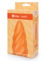 Korek analny Swirl Texture Plug Orange b-Vibe