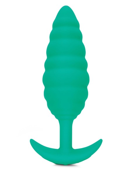 Korek analny Twist Texture Plug Green b-Vibe