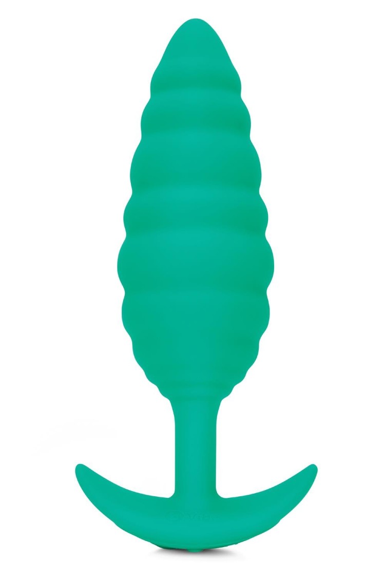 Korek analny Twist Texture Plug Green b-Vibe