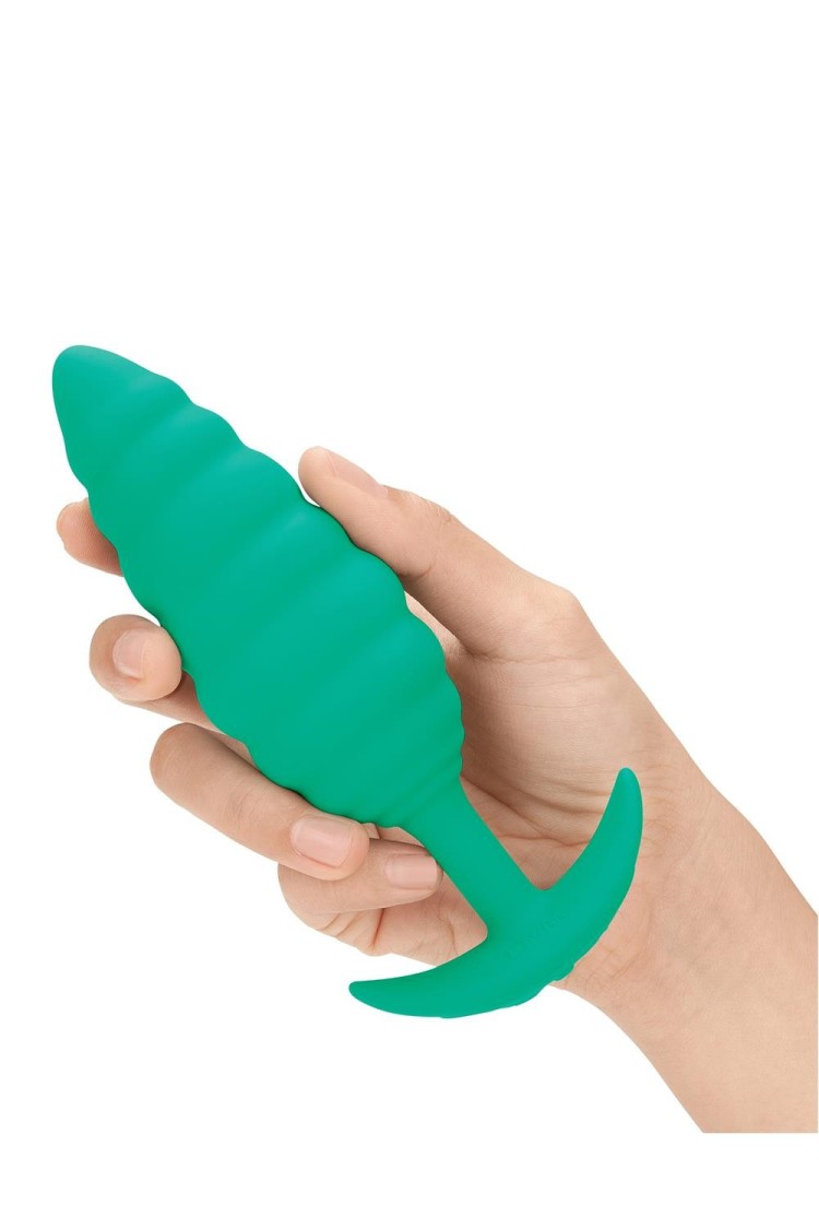 Korek analny Twist Texture Plug Green b-Vibe