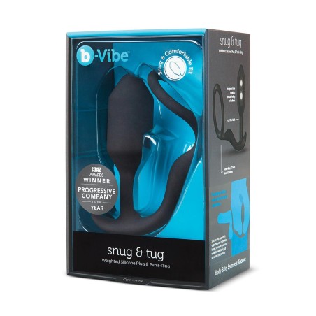 Korek analny Snug & Tug Black b-Vibe