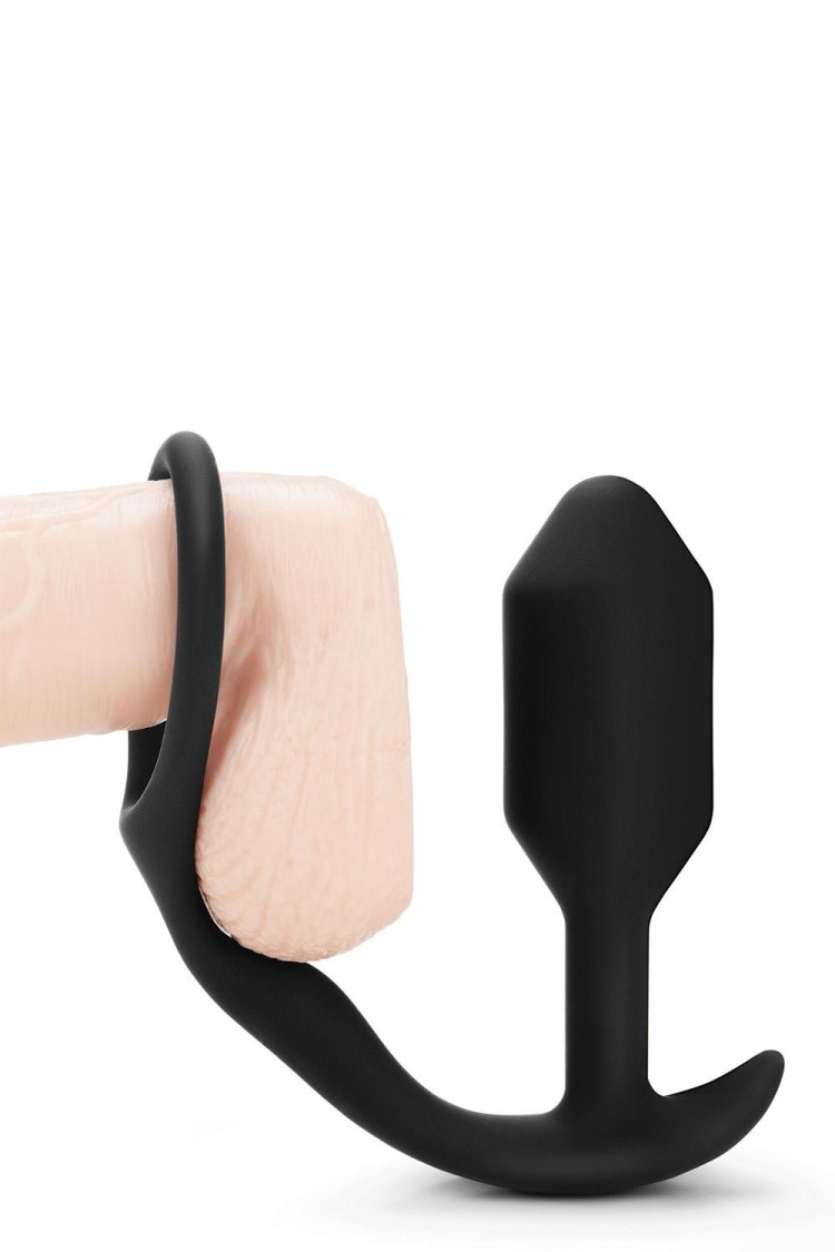 Korek analny Snug & Tug Black b-Vibe