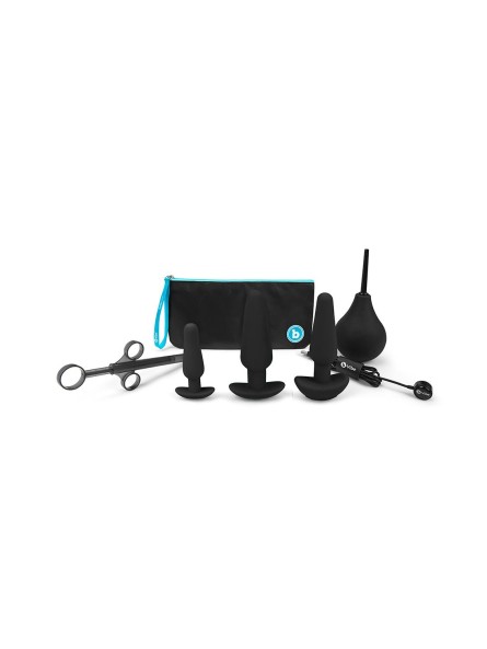 Zestaw zabawek analnych Anal Education Set Black b-Vibe