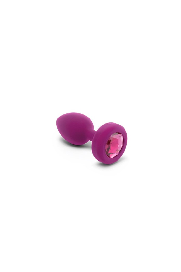 Korek Analny Vibrating Jewel Plug S/M Fuchsia b-Vibe