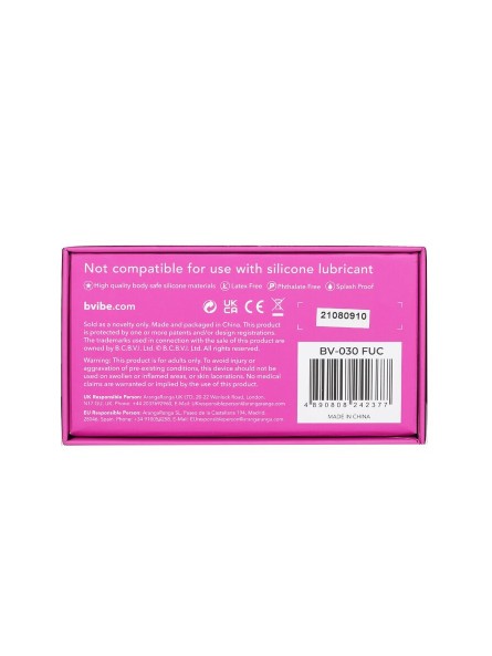 Korek Analny Vibrating Jewel Plug S/M Fuchsia b-Vibe