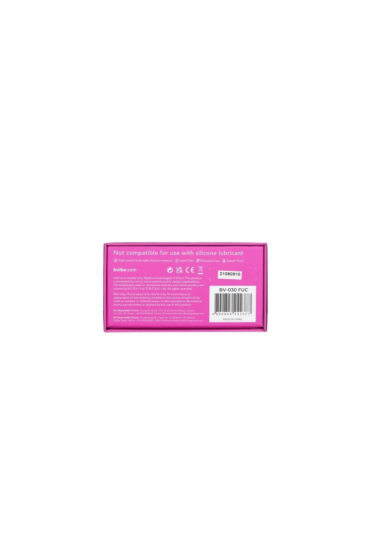 Korek Analny Vibrating Jewel Plug S/M Fuchsia b-Vibe
