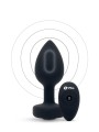 Korek analny Vibrating Jewel Plug M/L Black b-Vibe