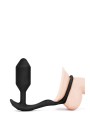 Korek analny Vibrating Snug & Tug M Black b-Vibe