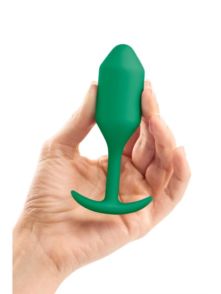 Korek analny Snug Plug 2 Green b-Vibe