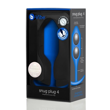 Korek analny Snug Plug 4 Navy b-Vibe