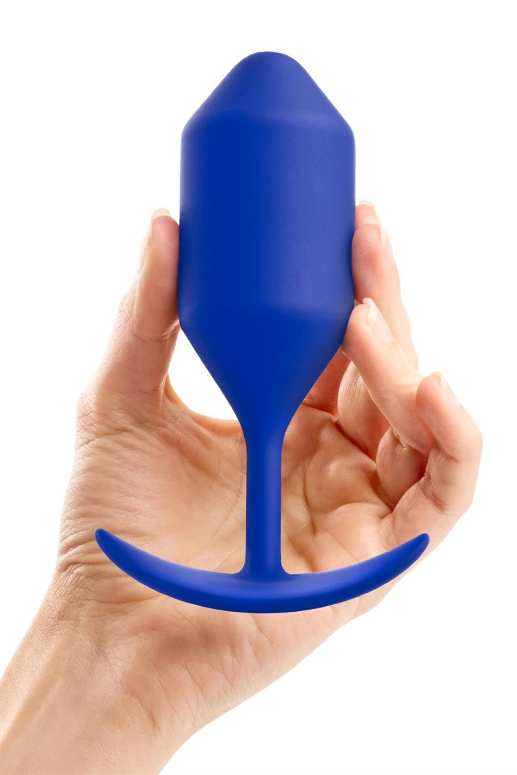 Korek analny Snug Plug 4 Navy b-Vibe