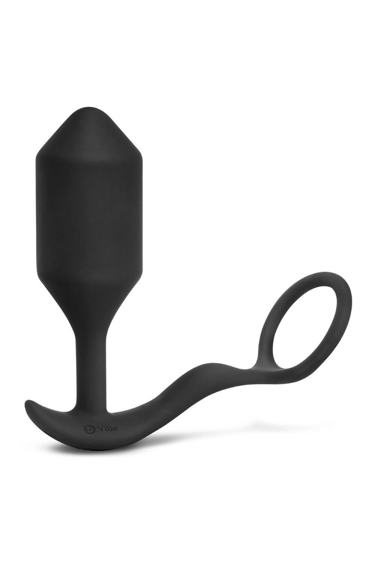 Korek analny Vibrating Snug & Tug Xl Black b-Vibe