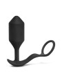 Korek analny Vibrating Snug & Tug Xl Black b-Vibe