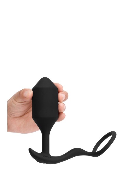Korek analny Vibrating Snug & Tug Xl Black b-Vibe