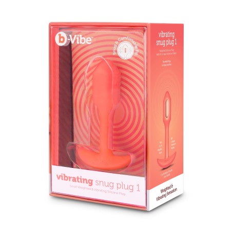 Korek analny Vibrating Snug Plug 1 Orange b-Vibe