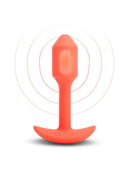Korek analny Vibrating Snug Plug 1 Orange b-Vibe