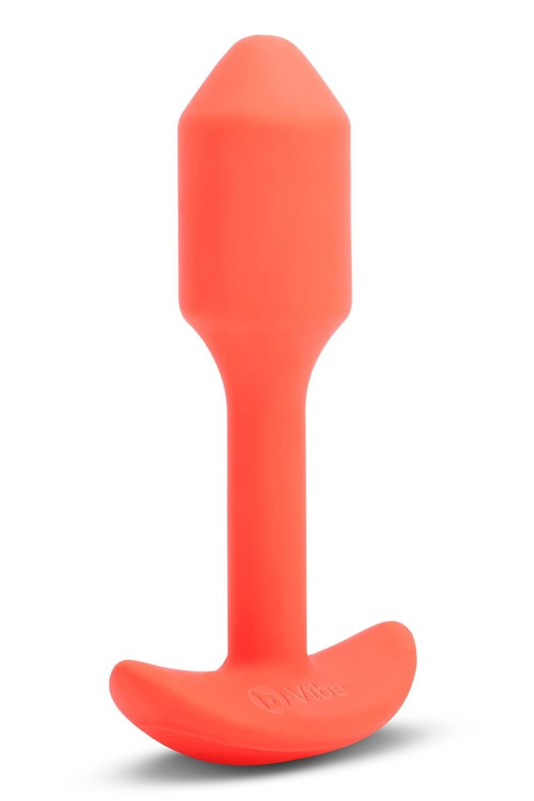 Korek analny Vibrating Snug Plug 1 Orange b-Vibe