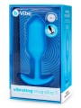 Korek analny Vibrating Snug Plug 3 Blue b-Vibe