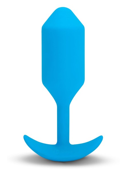 Korek analny Vibrating Snug Plug 3 Blue b-Vibe