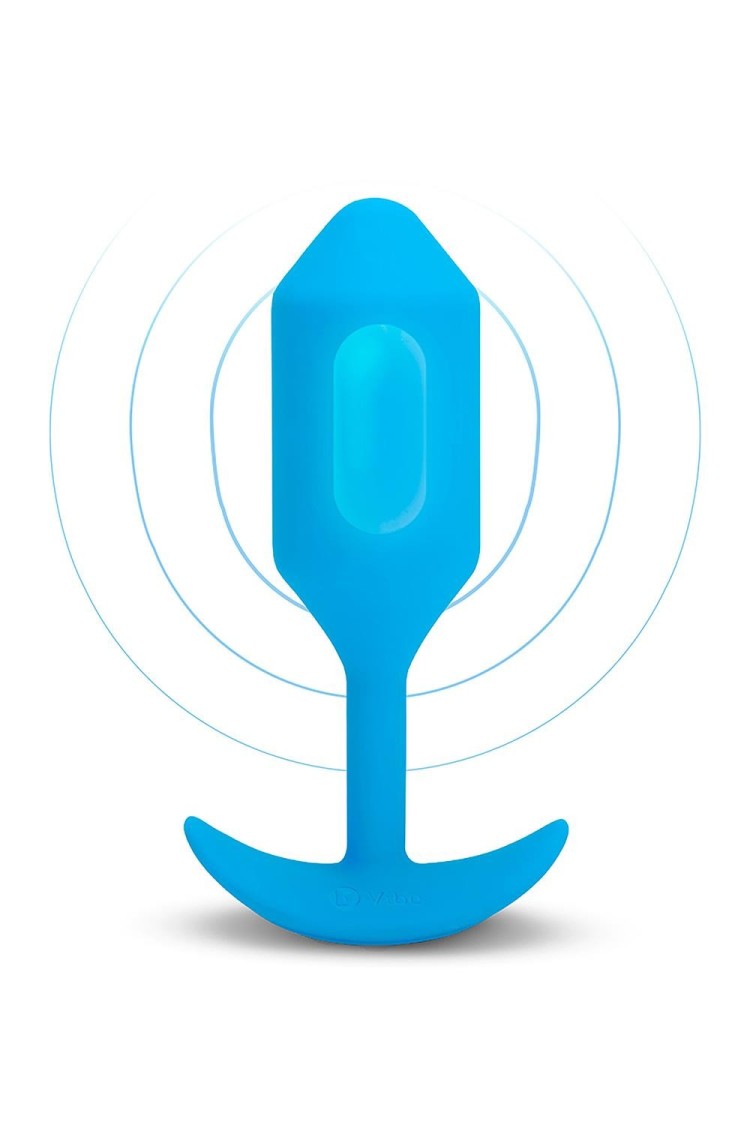 Korek analny Vibrating Snug Plug 3 Blue b-Vibe