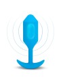 Korek analny Vibrating Snug Plug 3 Blue b-Vibe